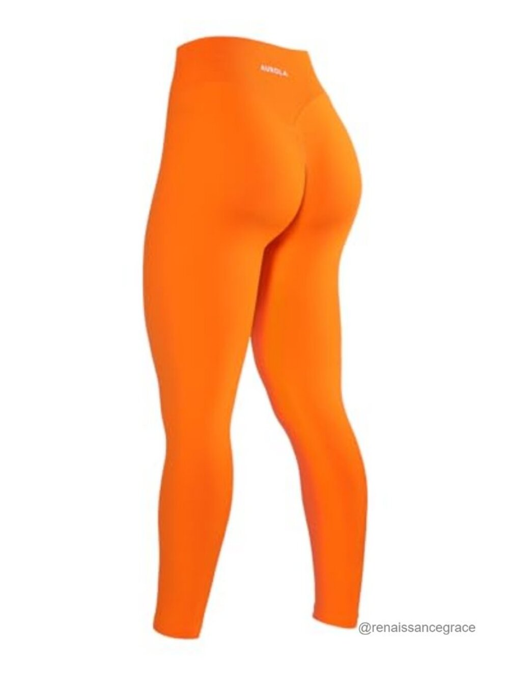 Seamless High Waist Yoga Leggings 25" Buttery Soft Tummy Control Ankle Length